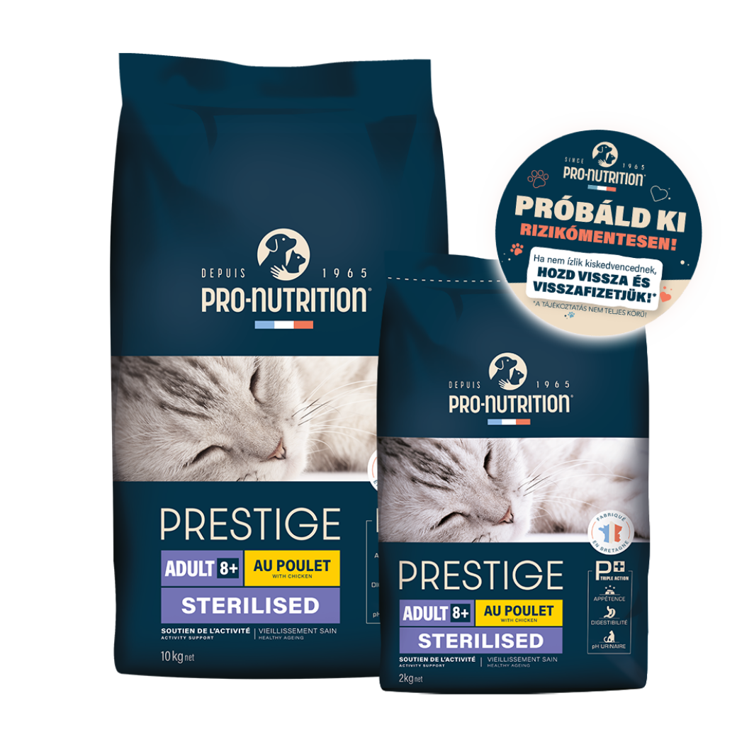  Pro-Nutrition Prestige Cat Adult 8+ Sterilized