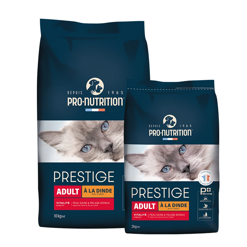 Pro-Nutrition Prestige Cat Adult Turkey (pulykával és rizzsel)