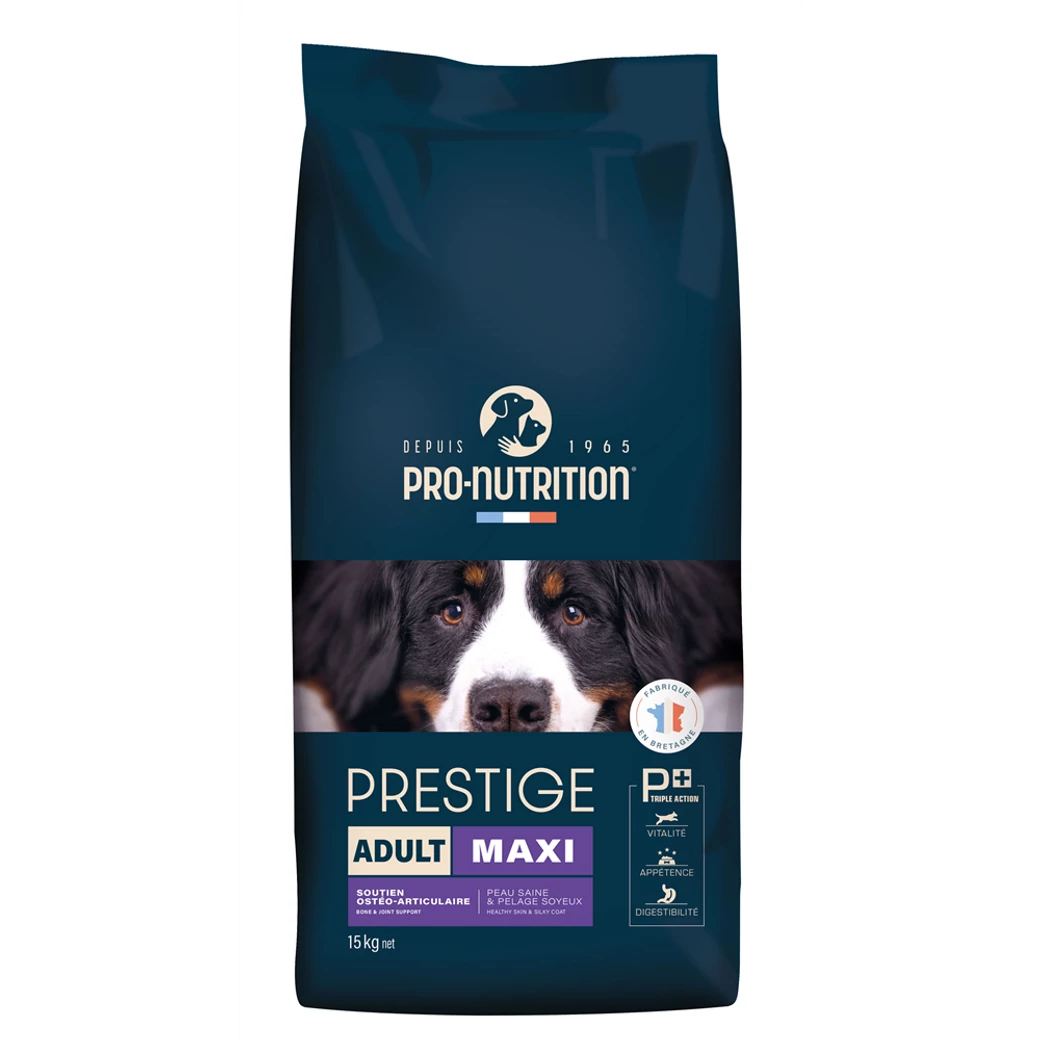 Pro-Nutrition Prestige Adult Maxi (15kg, sertéssel és glükozaminnal) 