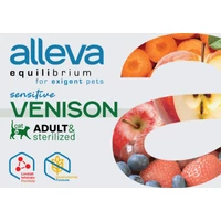 Kép 2/3 - Alleva Equilibrium Cat Sensitive Venison (10kg, szarvassal)