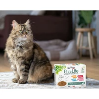 Kép 2/6 - PureLife Cat Wet Multi nedves eledel (12 x 85g, vegyes ízben)