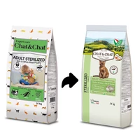 Kép 2/2 - Gheda Chat&Chat Adult STERILIZED 14kg (szárnyassal)