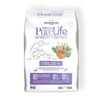 Pro-Nutrition PureLife Cat Sterilized 8+ (8kg)