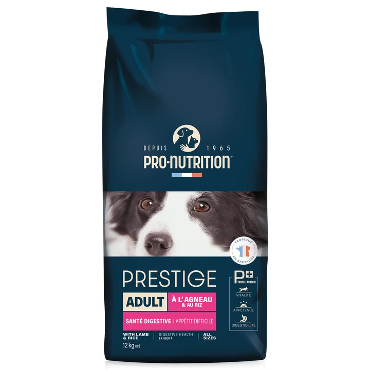 Pro-Nutrition Prestige Adult All Sizes Bárány Rizzsel (12kg) 