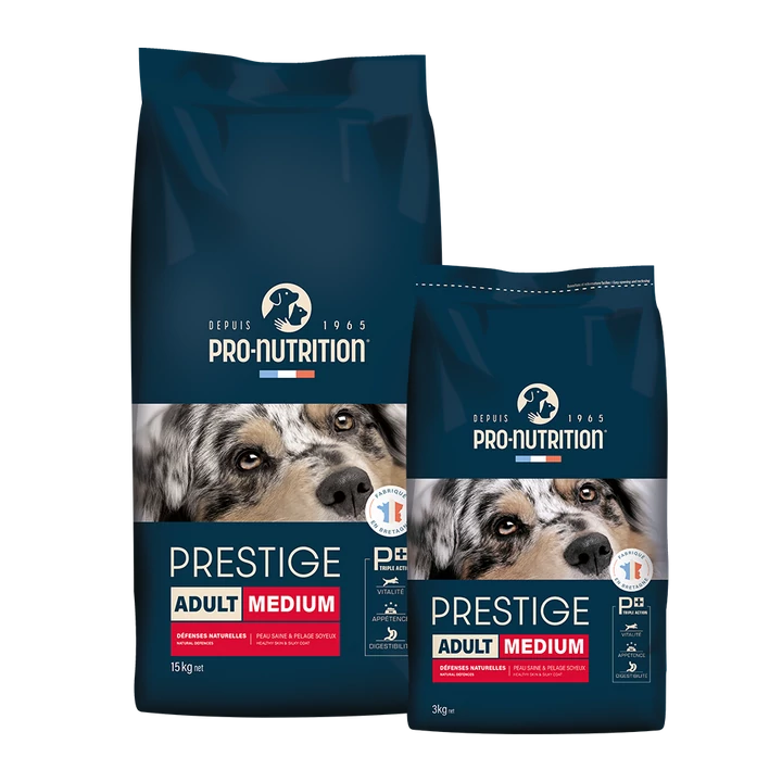 Pro-Nutrition Prestige Adult Medium (sertéssel és almával)