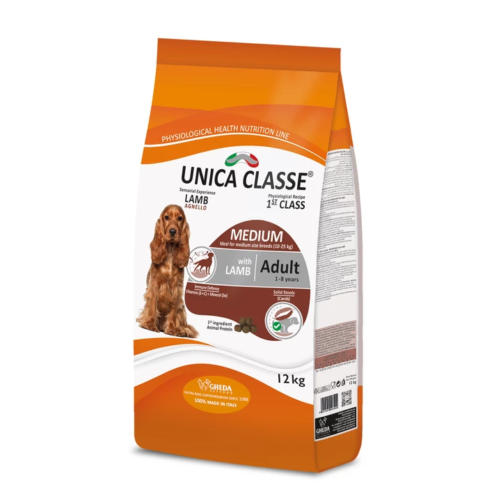 Gheda Unica Classe Medium Adult Lamb (12kg)