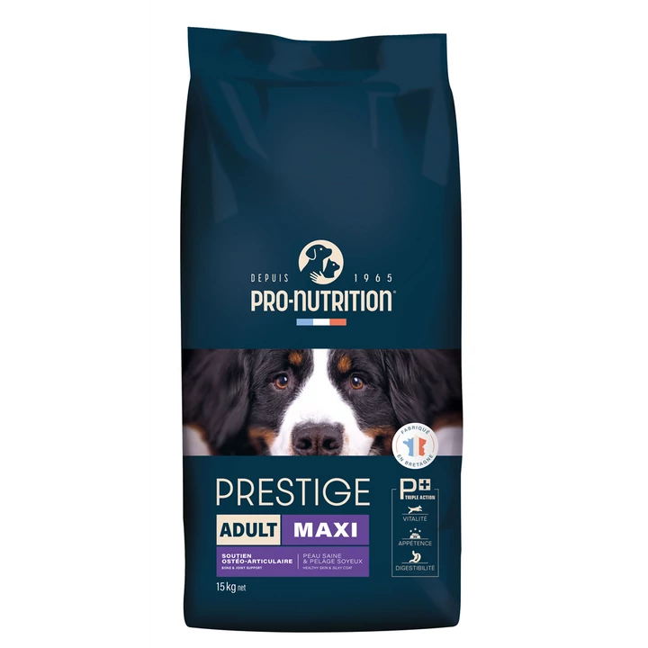 Pro-Nutrition Prestige Adult Maxi (15kg, sertéssel és glükozaminnal) 