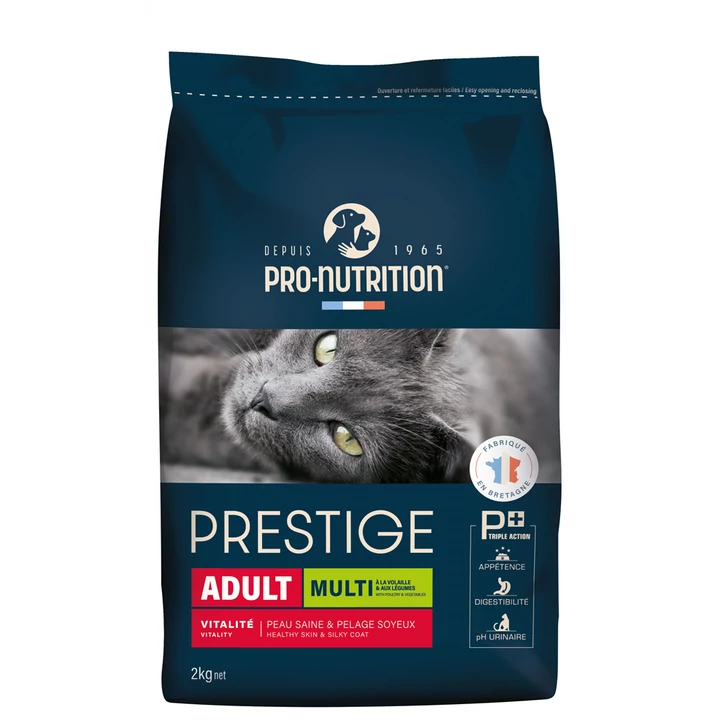Pro-Nutrition Prestige Cat Adult Multi (2kg, zöldségekkel)