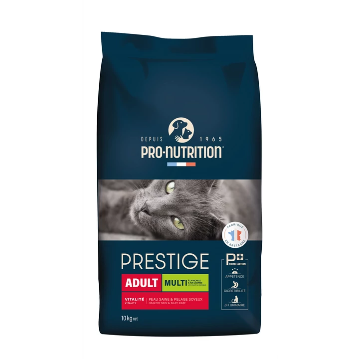 Pro-Nutrition Prestige Cat Adult Multi (10kg, zöldségekkel)