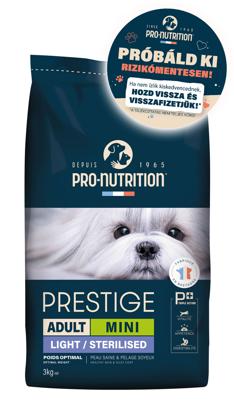 Pro-Nutrition Prestige Adult Mini Light (3kg)