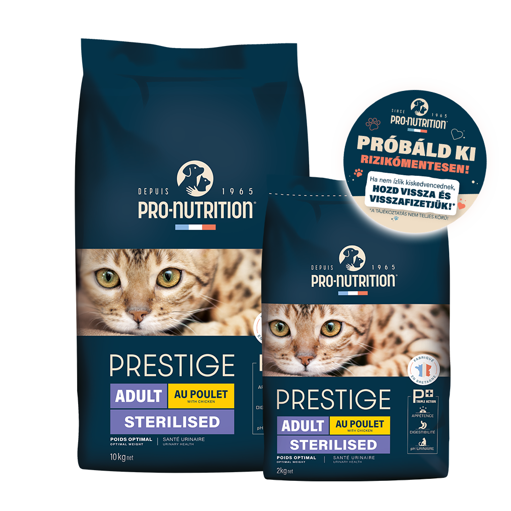 Pro-Nutrition Prestige Cat Adult Sterilized Chicken