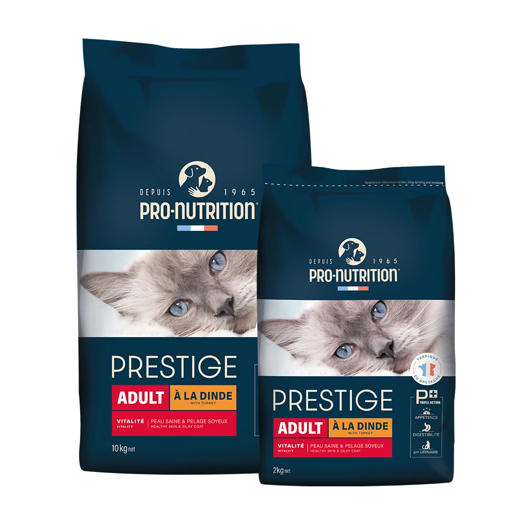 Pro-Nutrition Prestige Cat Adult Turkey (pulykával és rizzsel)