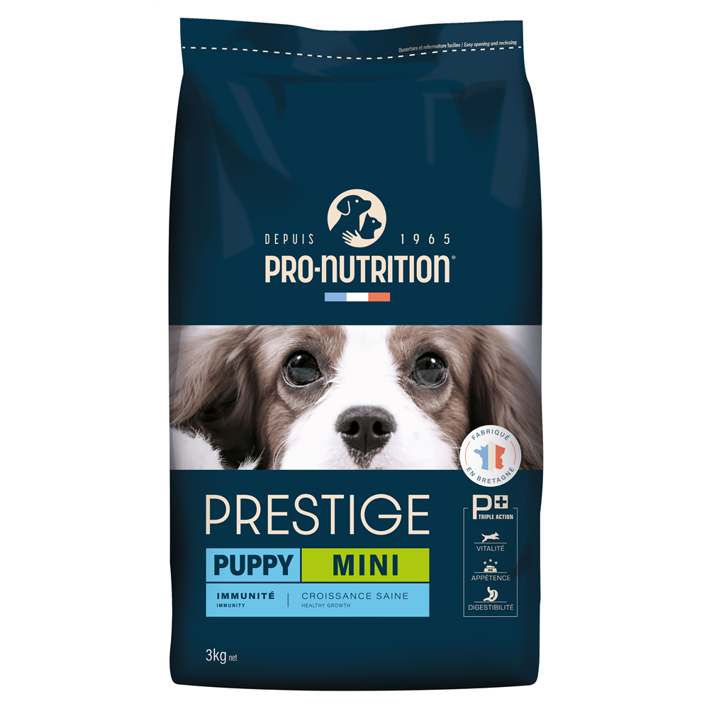 Pro-Nutrition Prestige Puppy Mini - 3kg (kacsával és sertéssel)