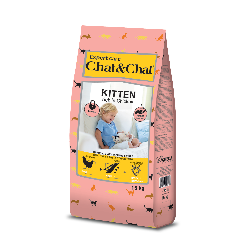 Gheda Chat&Chat Kitten (15kg)